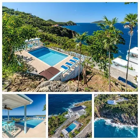 Oceanfront Villa With Pool, Hot Tub & 5 Condos! Usvi